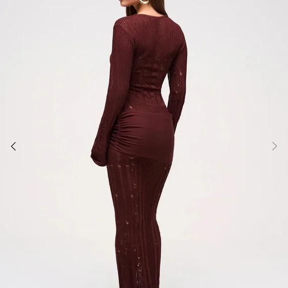 Murci Brown Knit Dress on The Bachelor - Picture 4 of 8